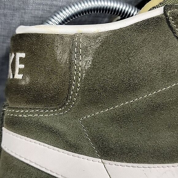 Nike Blazer Mid Premium 2016 429988-303 Green Olive Suede Sneaker Men\'s SZ 12 main image 9